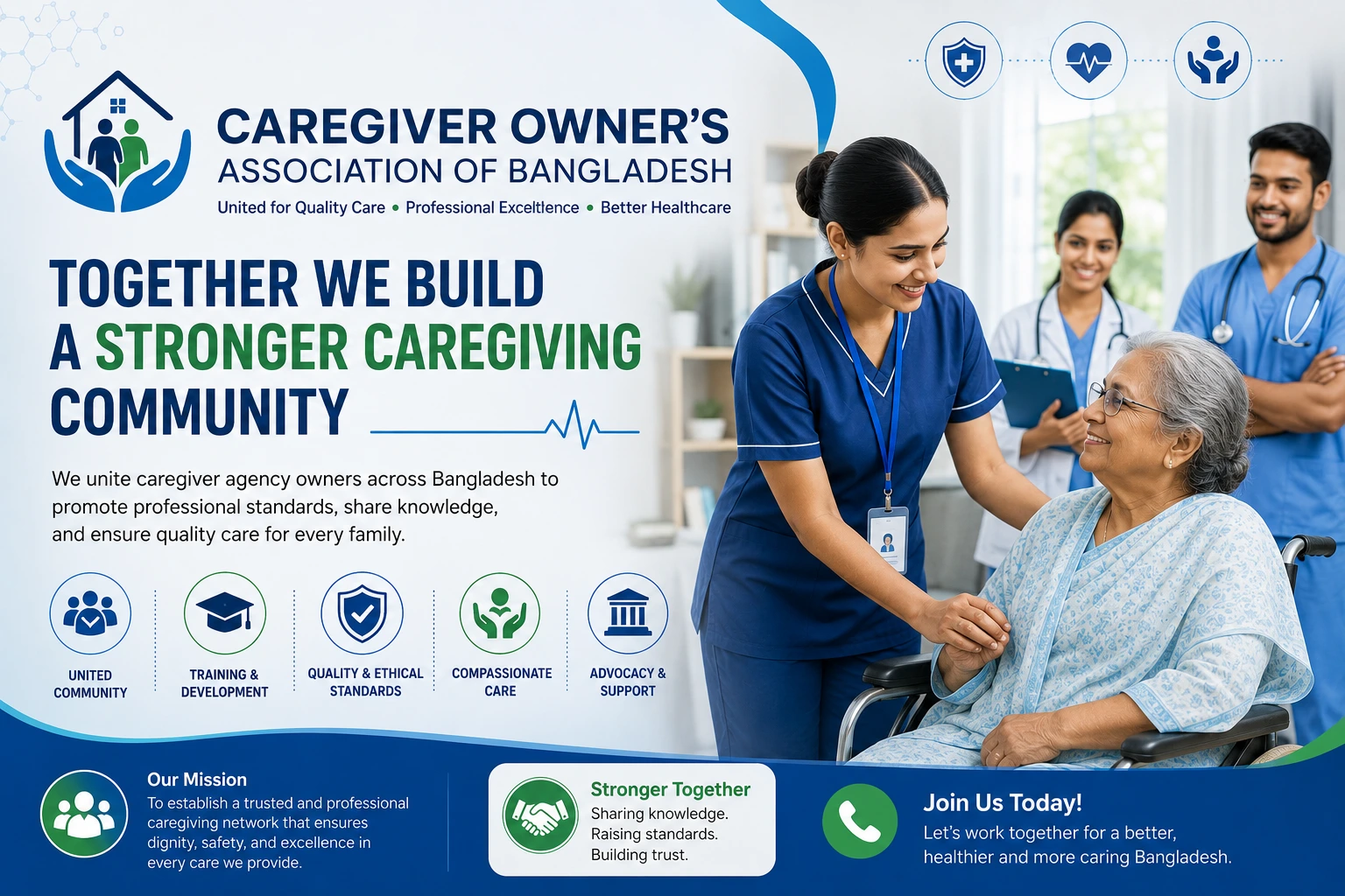 Together We Build a Stronger Caregiving Community